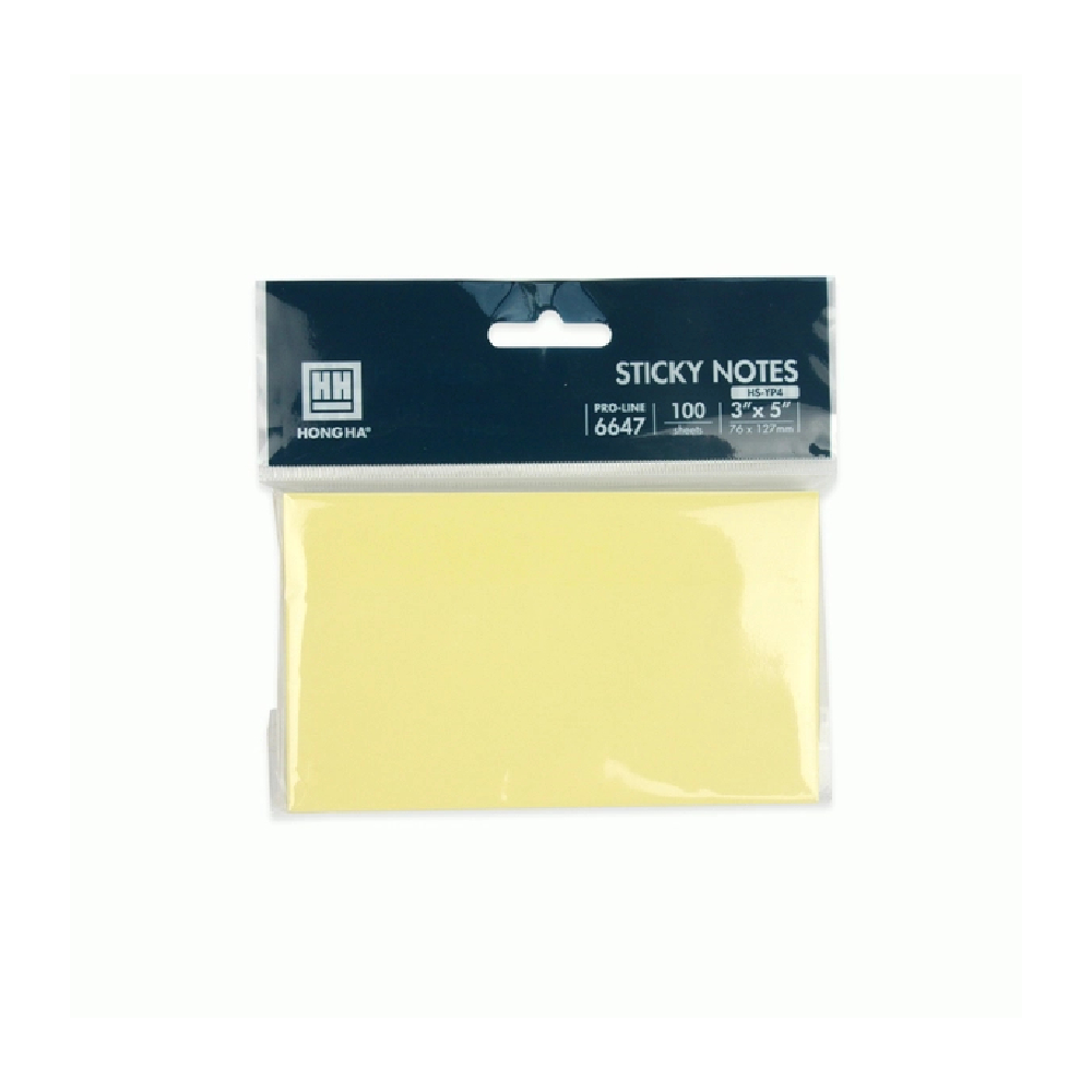 Giấy nhớ Hồng Hà 3x5 HS-YP4  6647