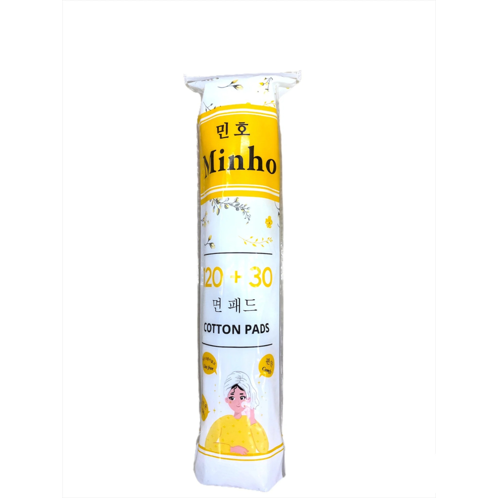 Bông tẩy trang Minho 120+30m