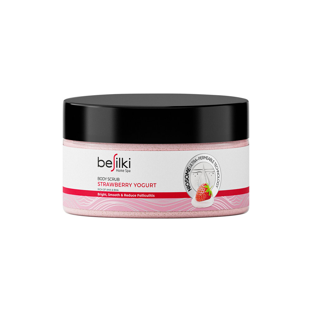 Tẩy da chết Besilki sữa chua dâu 170ml 