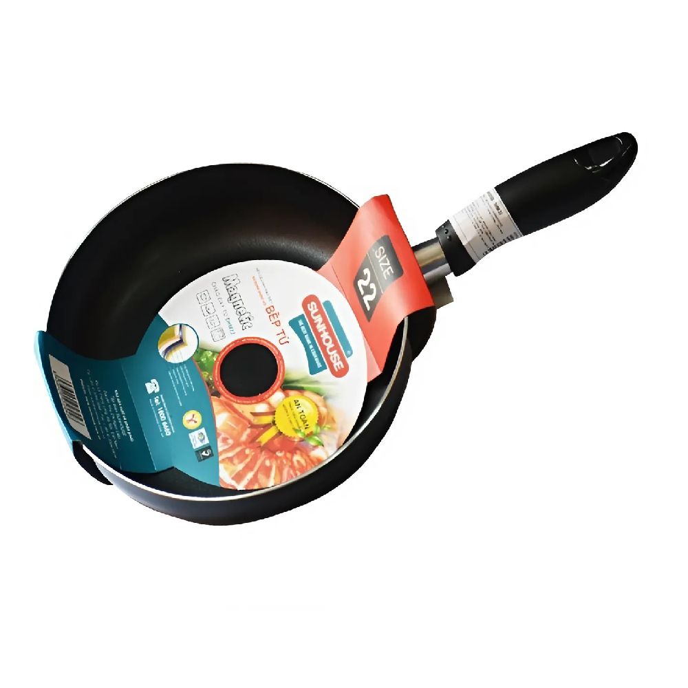 Chảo Sunhouse đáy từ 22cm SHM22
