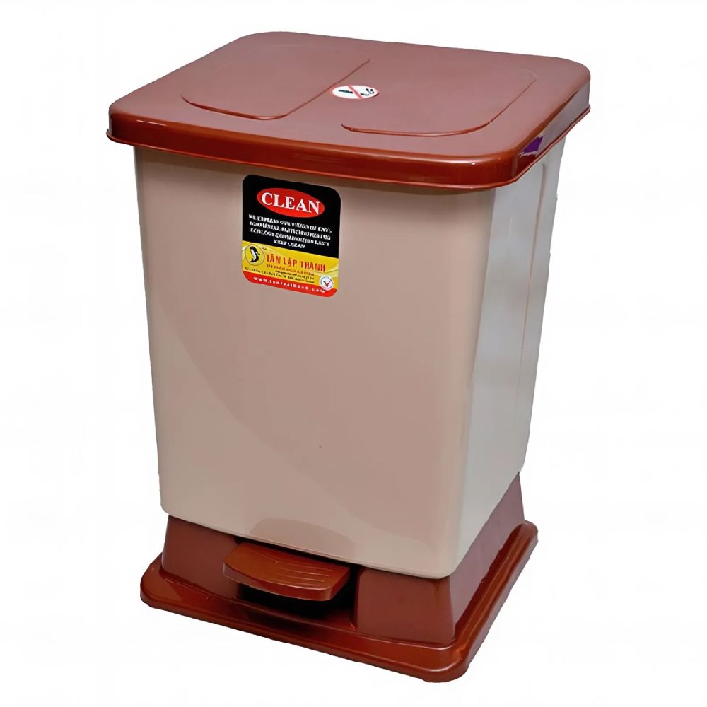 Bật rác đạp đại Tân Lập Thành   