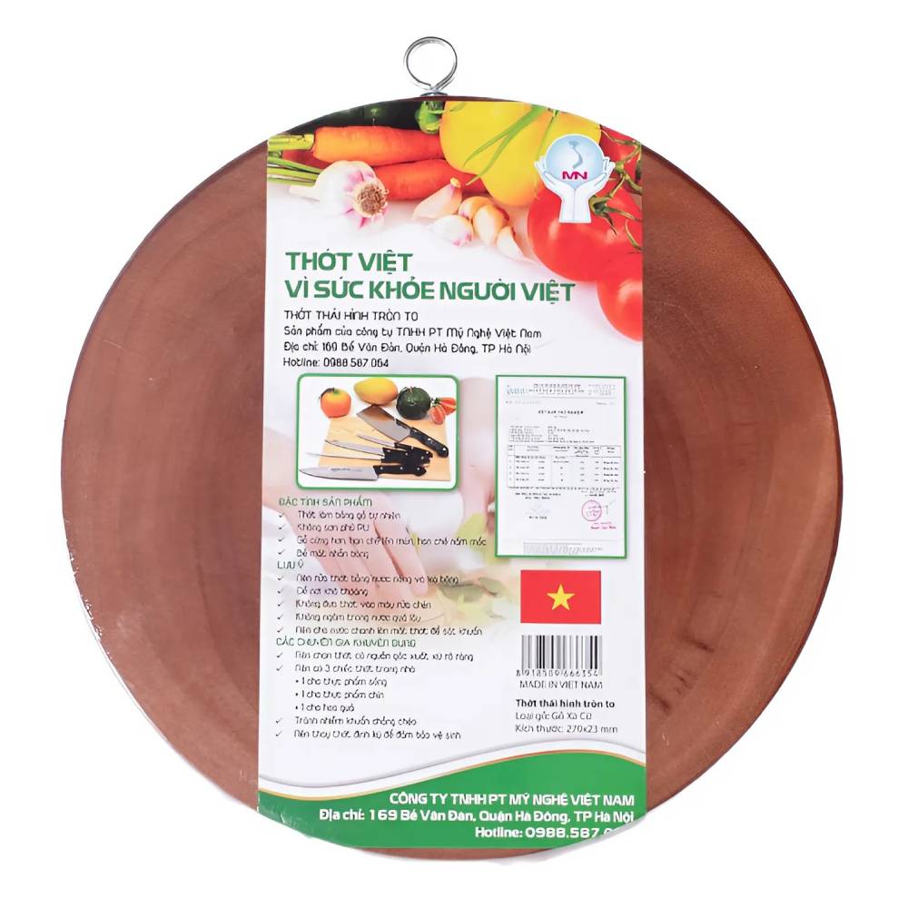 Thớt thái hình tròn to     