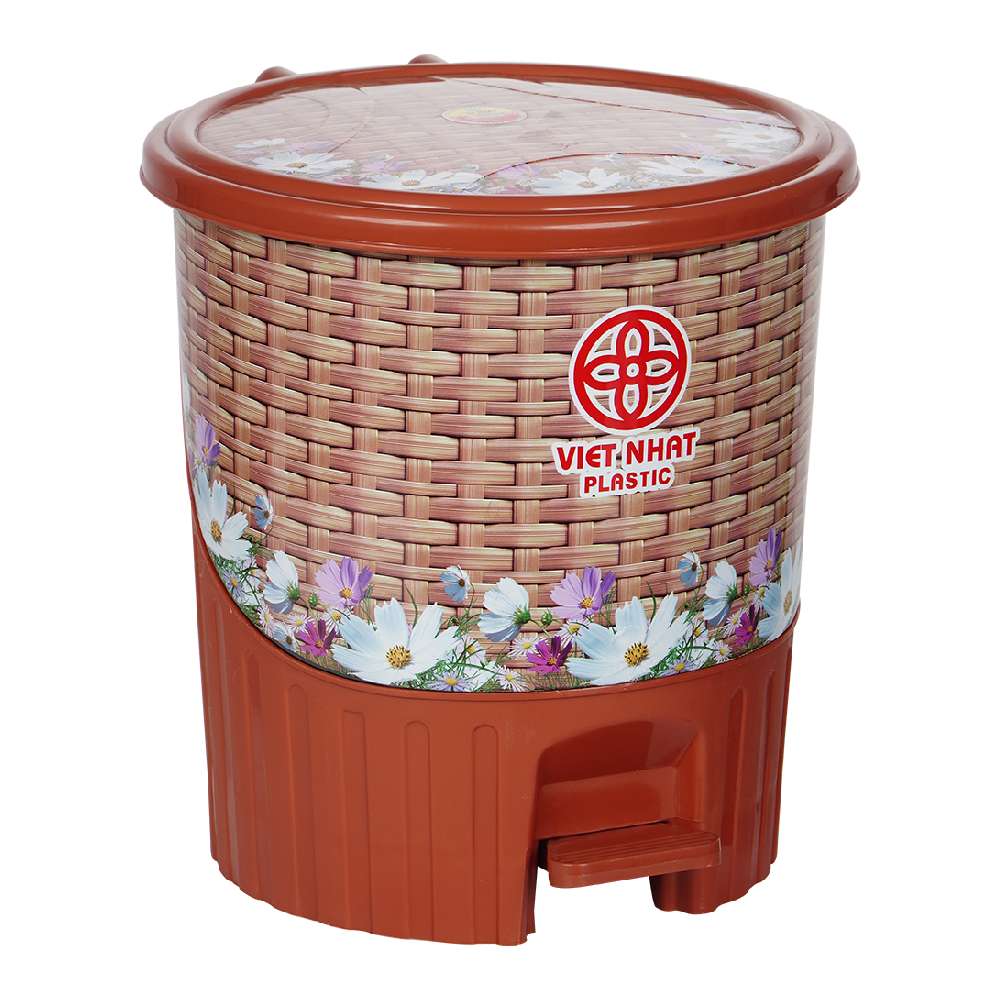 Giỏ rác in màu viền miệng    TQ 8005