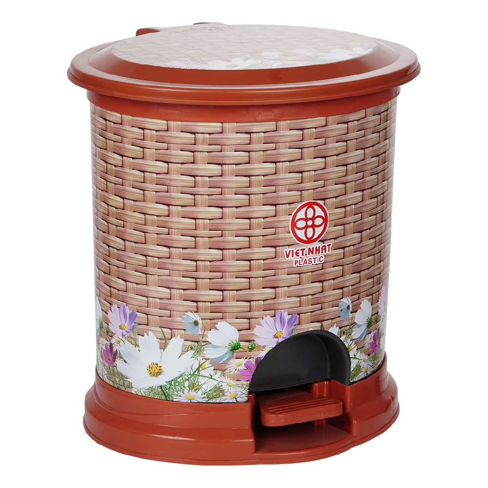 Thùng rác bật ovan đại Việt Nhật   8008