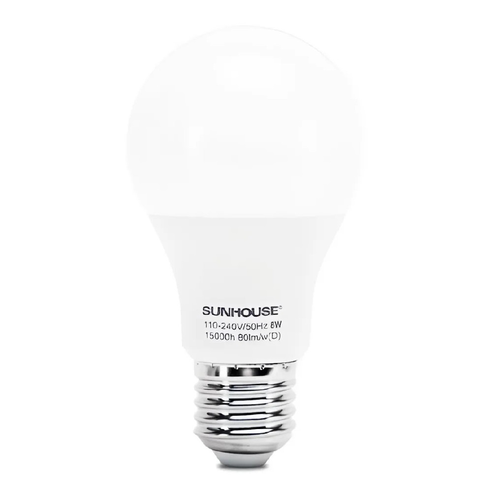 Bóng đèn Led Sunhouse  8W SHE-LEDA60AL-A8W.W