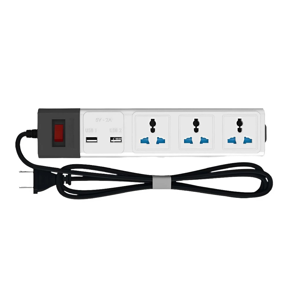 Ổ cắm  Rạng Đông đa năng 5M OC02.USB3C-5M-10A