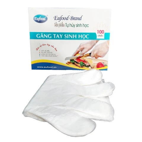 Găng tay nilon tự hủy    