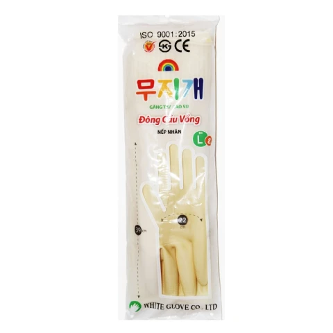 Găng tay cầu vồng   size L 