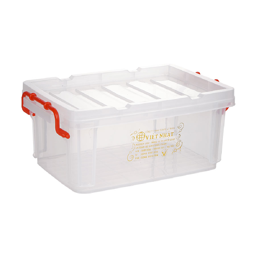 Hộp lạnh chữ nhật  thủy tinh 680ML BX1002