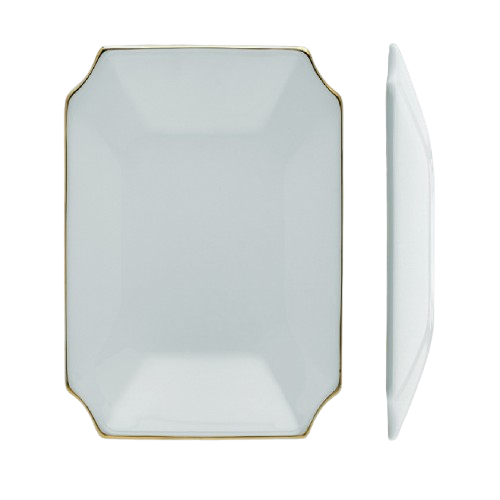 Đĩa vuông  Thủy Tinh Ngọc USA HomSet 8.25CM 450PLS