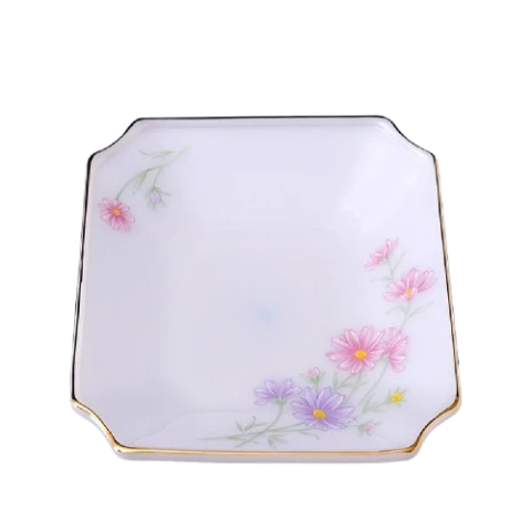 Đĩa vuông  Thủy Tinh Ngọc USA HomSet 9.25CM 460AS