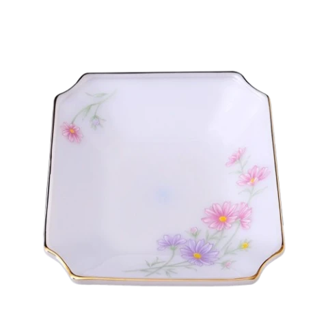 Đĩa vuông  Thủy Tinh Ngọc USA HomSet 9.25CM 460LAN