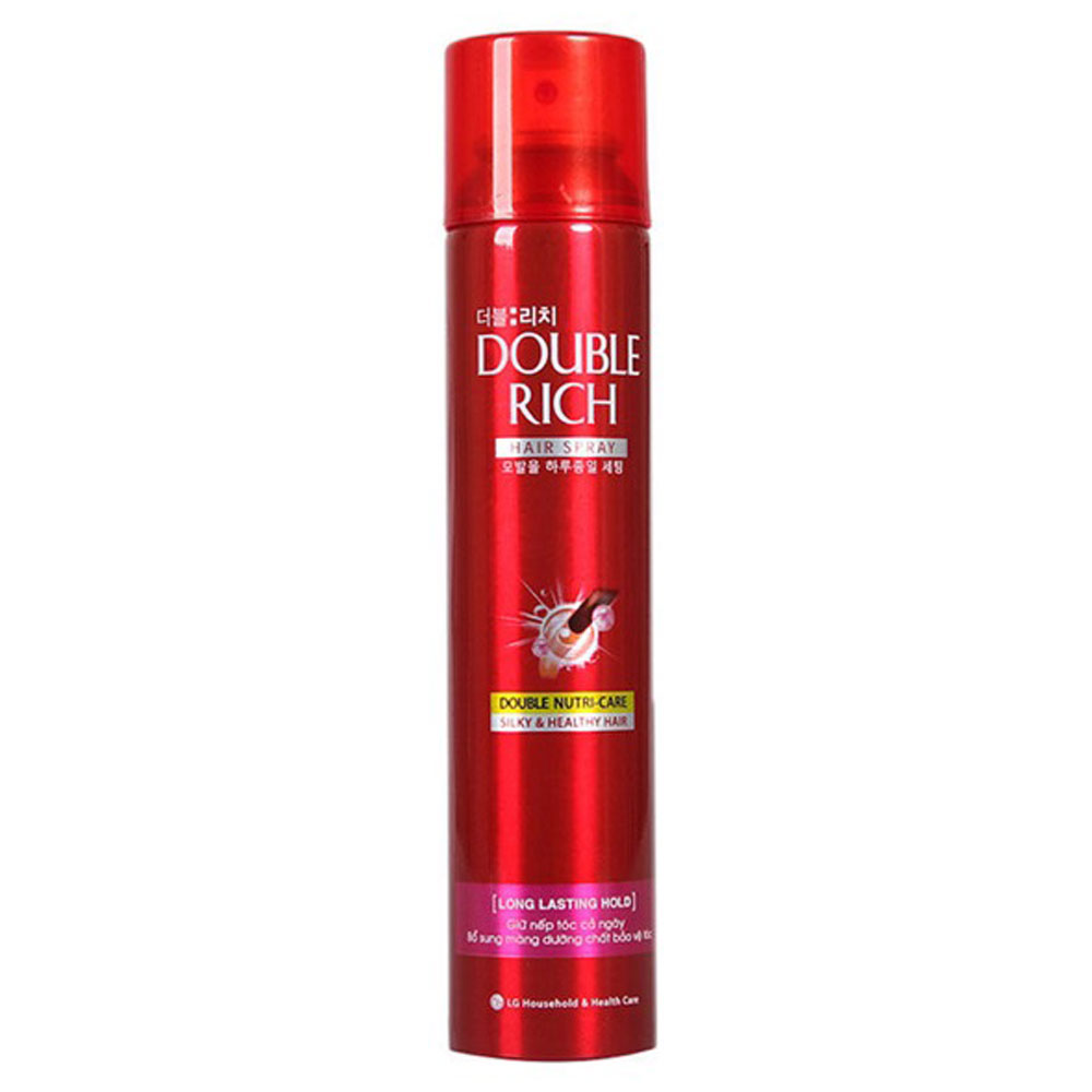 Xịt tạo kiểu tóc Double Rich  giữ nếp  170ml