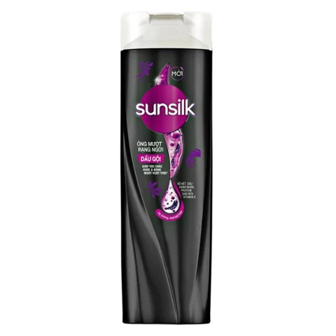 Sunsilk DG  đen óng mượt rạng ngời 350g/24 chai