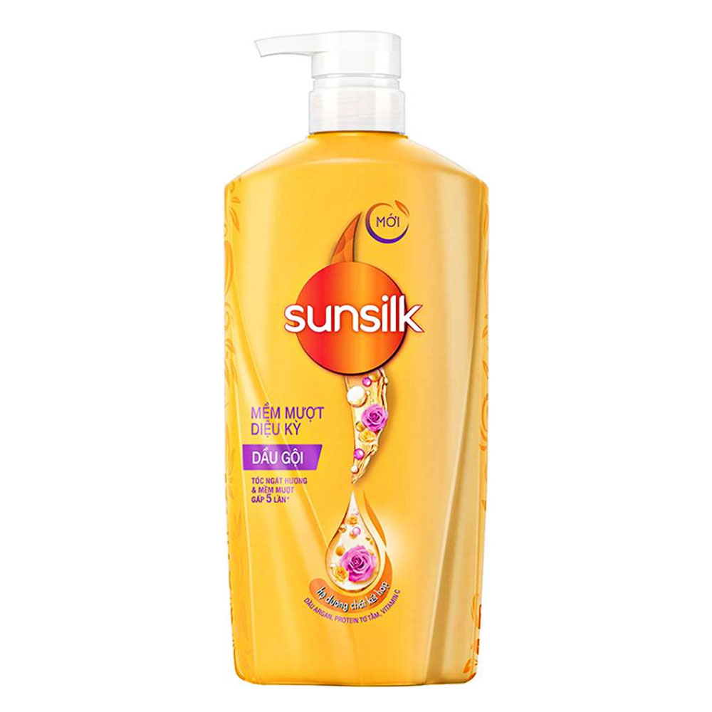 Sunsilk DG  vàng mềm mượt diệu kỳ 850g/8 chai.