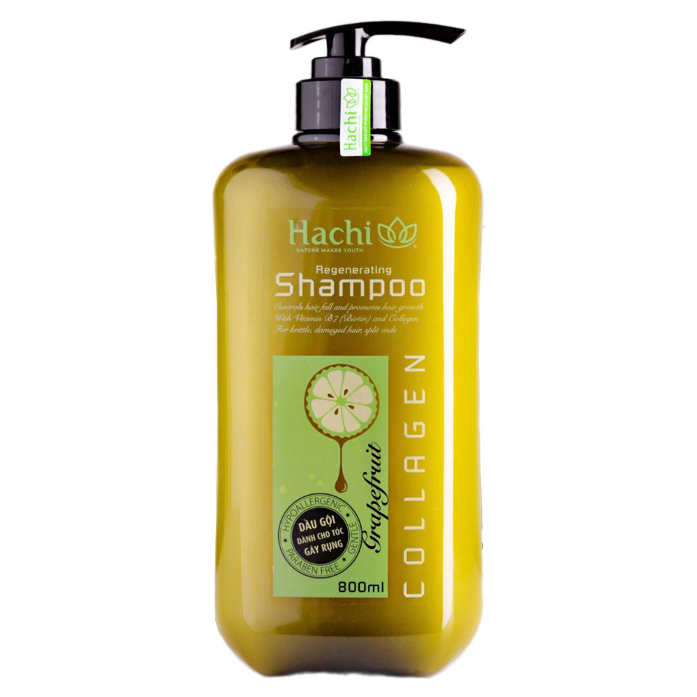 Dầu gội  Hachi Regenerating cho tóc gãy rụng  350ml