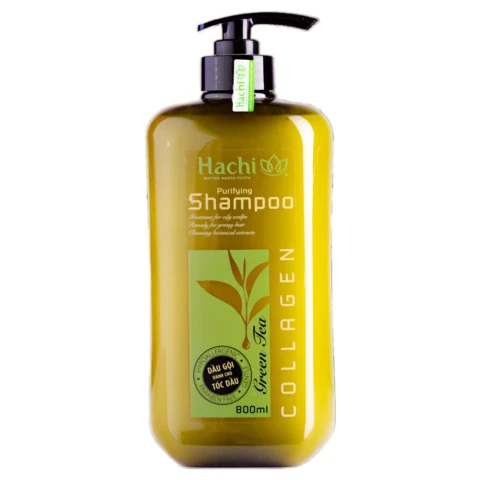 Dầu gội  Hachi cho tóc dầu Tinh chất trà xanh  350ml