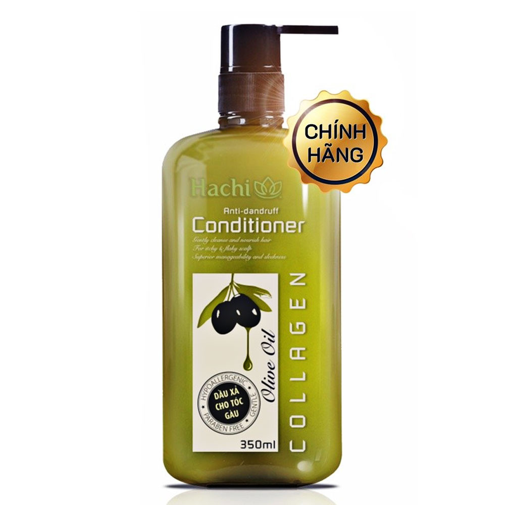 Dầu xả  Hachi Olive trị gàu 350ml
