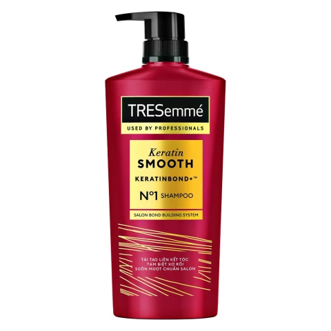 Dầu gội  Tresemme vào nếp mượt mà tinh dầu  850g