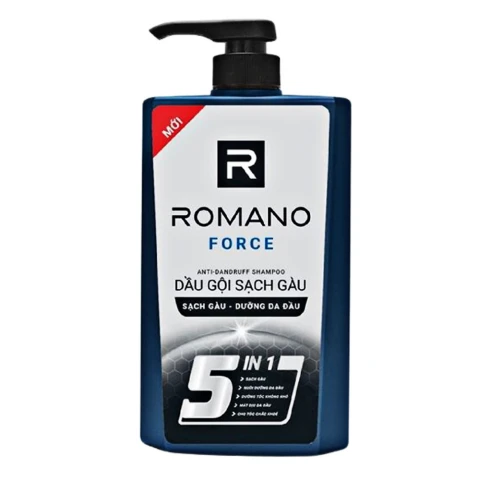 Dầu gội  Romano Force sạch gầu  650g