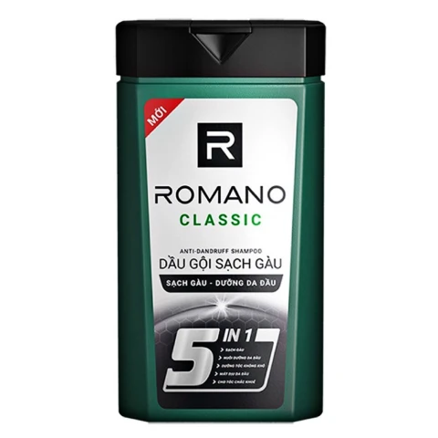 Dầu gội  Romano Classic sạch gầu  180g