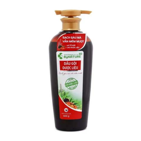 Dầu gội dược liệu ByNature  3D  600g
