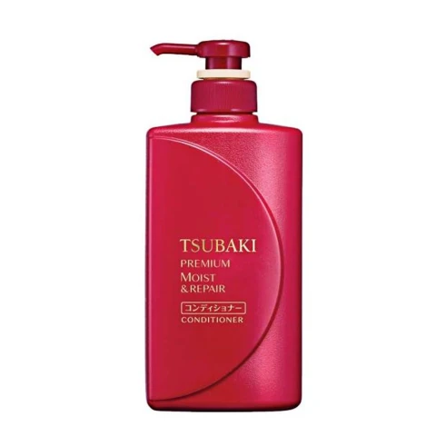 Dầu xả dưỡng tóc bóng mượt Tsubaki premium moist đỏ 450ml/490ml/9