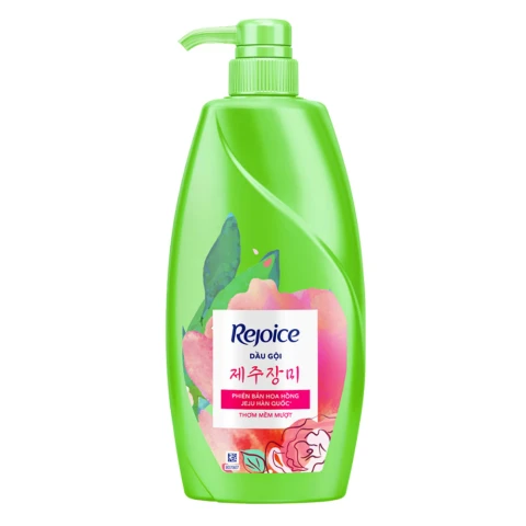 Dầu gội  Rejoice Jeju thơm mềm mượt 900ml