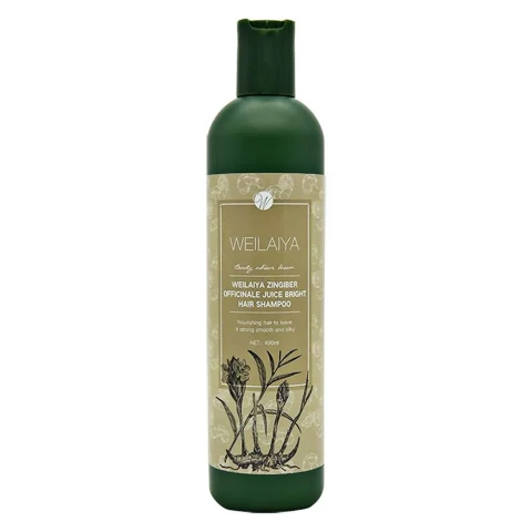 Dầu gội  Weilaiya gừng xanh, hà thủ ô cho tóc dầu, bết 400ml