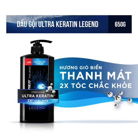 Dầu gội  Xmen For boss hương gió biển thanh mát  650g