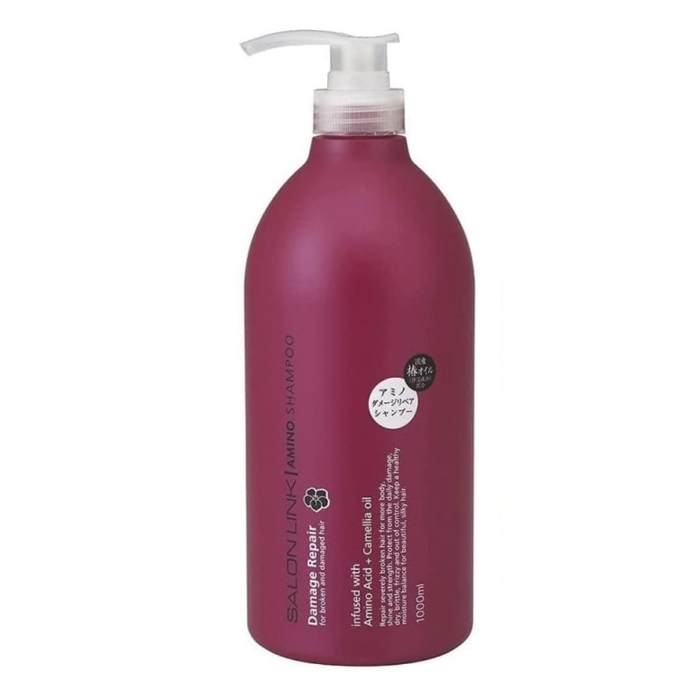 Dầu gội  Salon Link  hoa trà phục hồi tóc hư tổn 1L