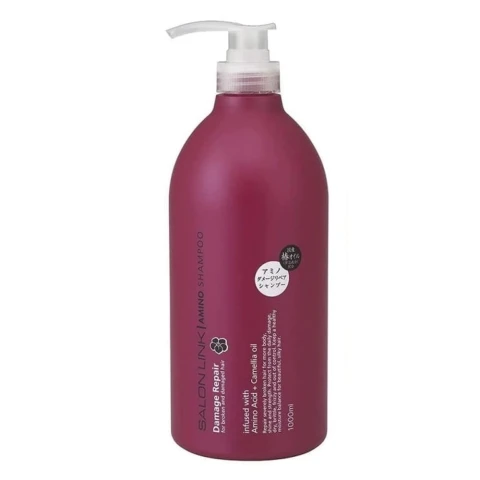 Dầu gội  Salon Link  hoa trà phục hồi tóc hư tổn 1L