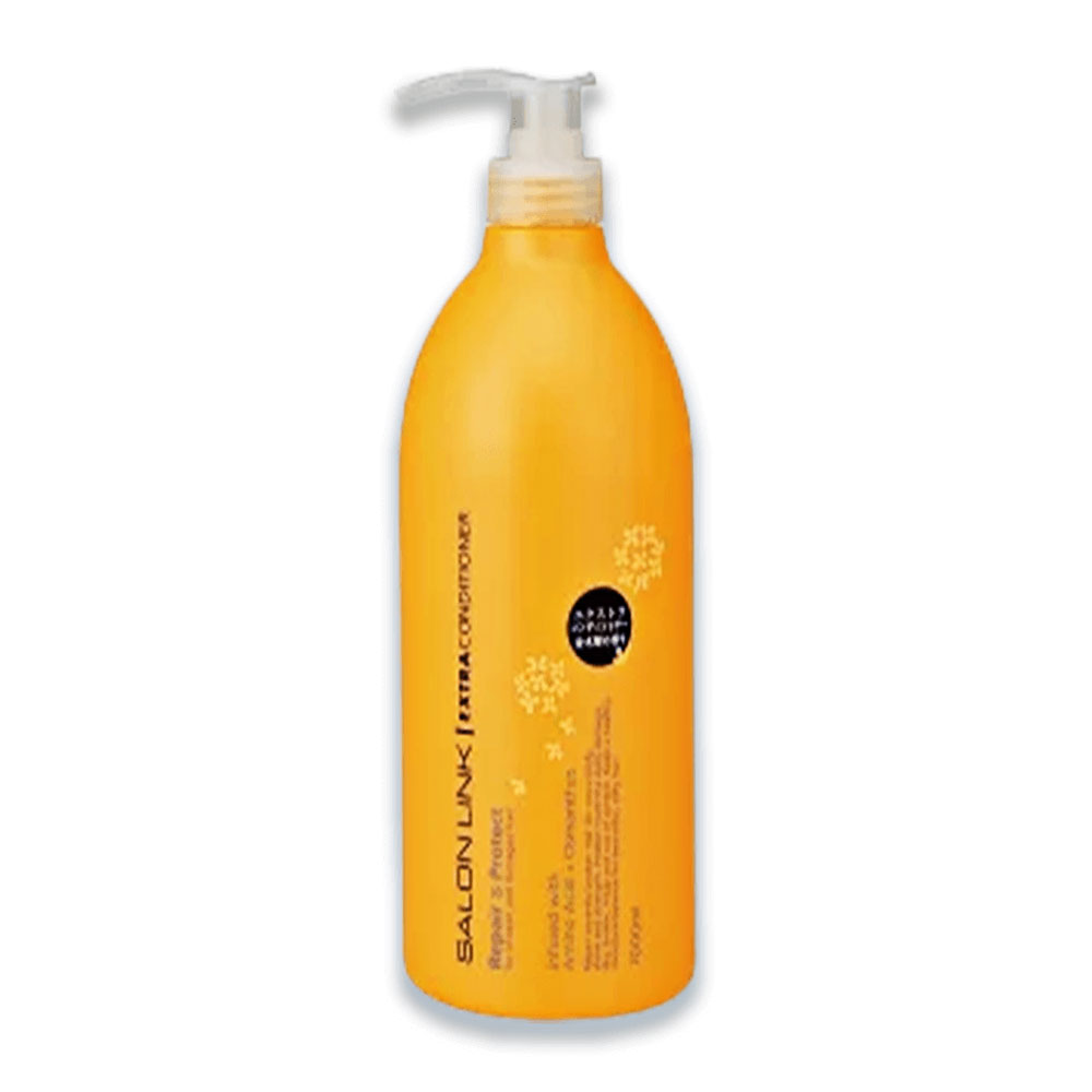 Dầu xả Salon Link siêu dưỡng phục hồi hư tổn hoa mộc vàng  1L
