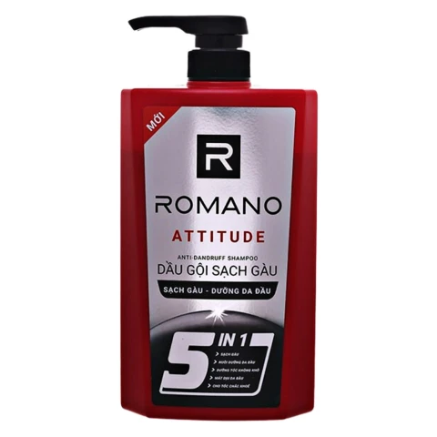 Dầu gội  Romano Attiude sạch gàu   650g