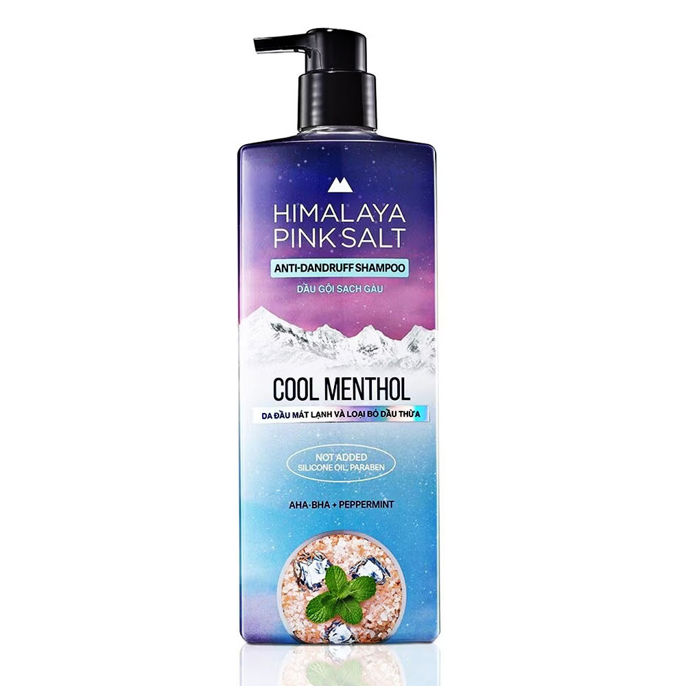 Dầu gội  Himalaya muối hồng bạc hà sạch gầu 650ml