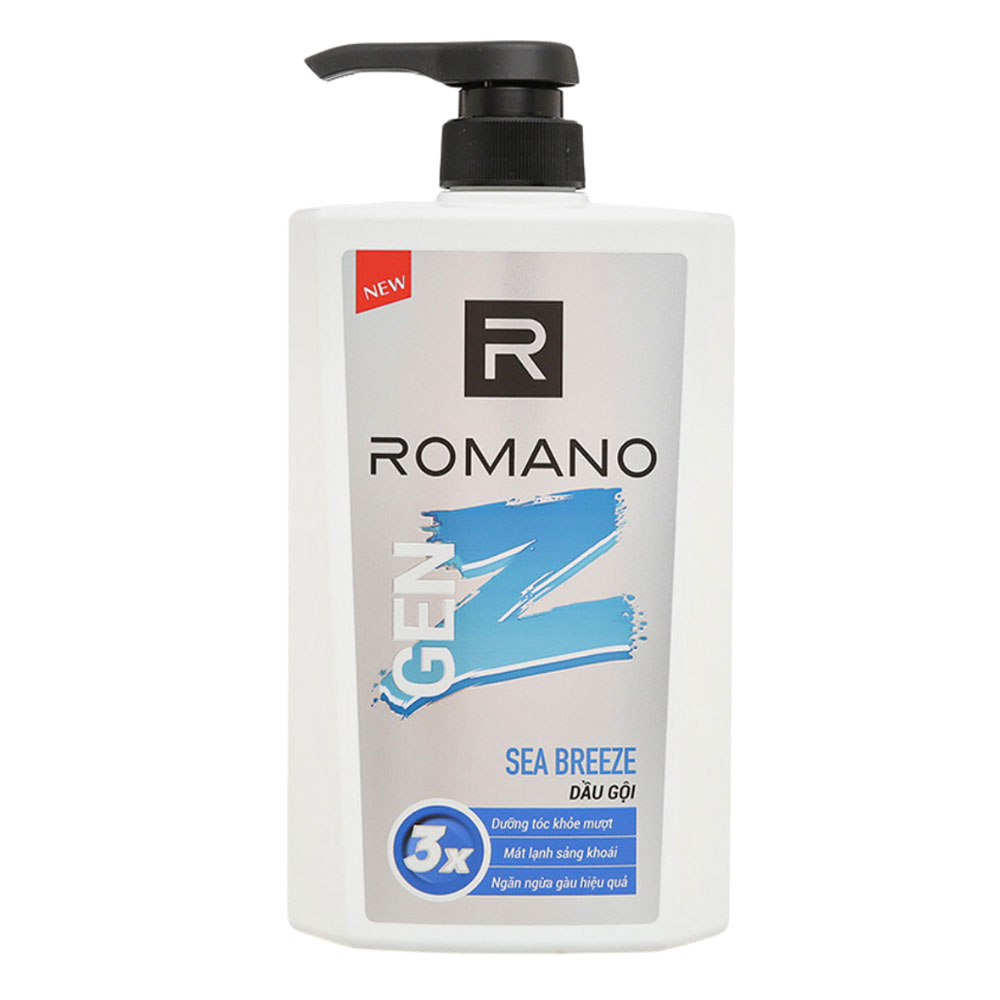 Dầu gội  Romano  Gen Z Sea Breeze  610g