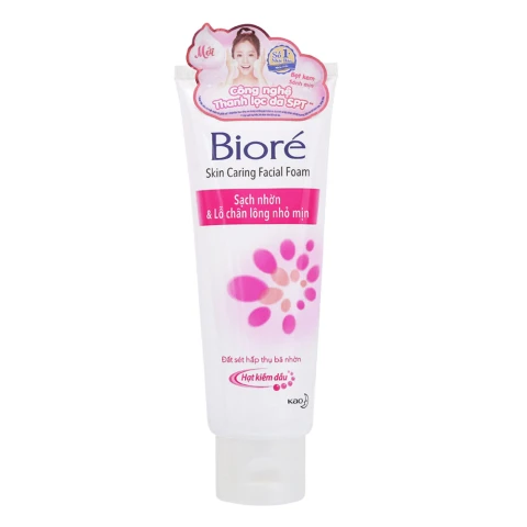 Sữa rửa mặt Biore sạch nhờn chân lông nhỏ mịn  50g