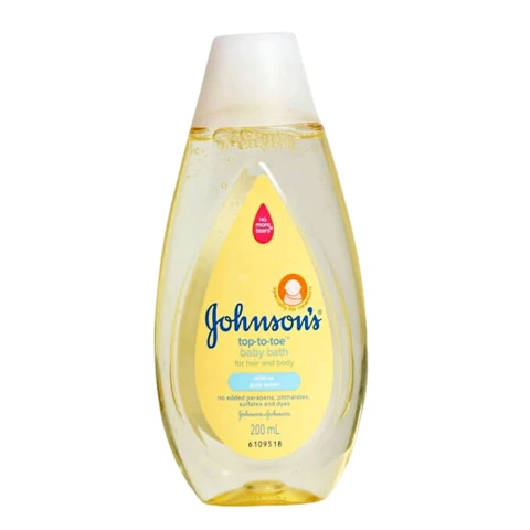 Sữa tắm gội trẻ em Johnson s  top to toe 100ml
