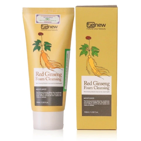 Sữa rửa mặt Benew sâm đỏ 100ml