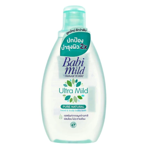 Sữa tắm Babi mild  cám lúa mì 200ml