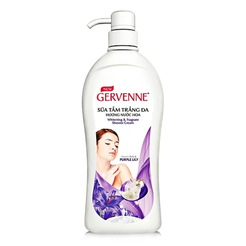 Gervenne ST sữa dê việt quất Lily tím 900g