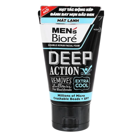 Sữa rửa mặt Men's Bioré Sạch Sâu Lỗ Chân Lông - Mát Lạnh 100g/3