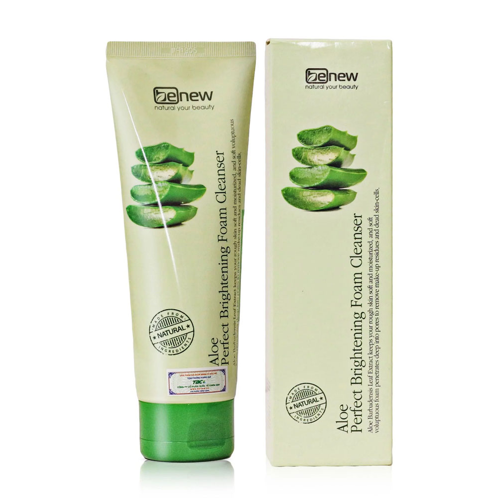 Sữa rửa mặt Benew  Lô hội 160ml