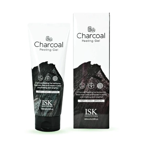 Tẩy tế bào chết ISK  than hoạt tính 180ml
