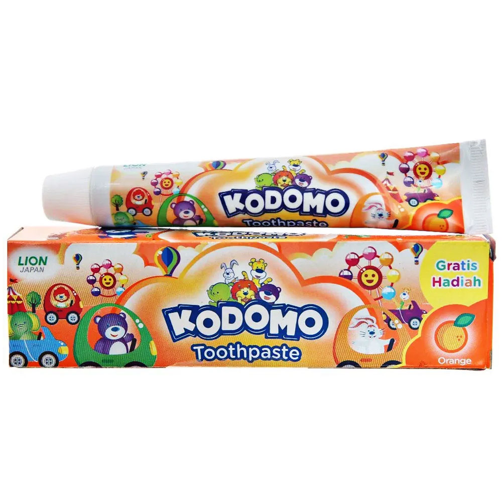 Kem đánh răng Kodomo trẻ em hương cam 45g