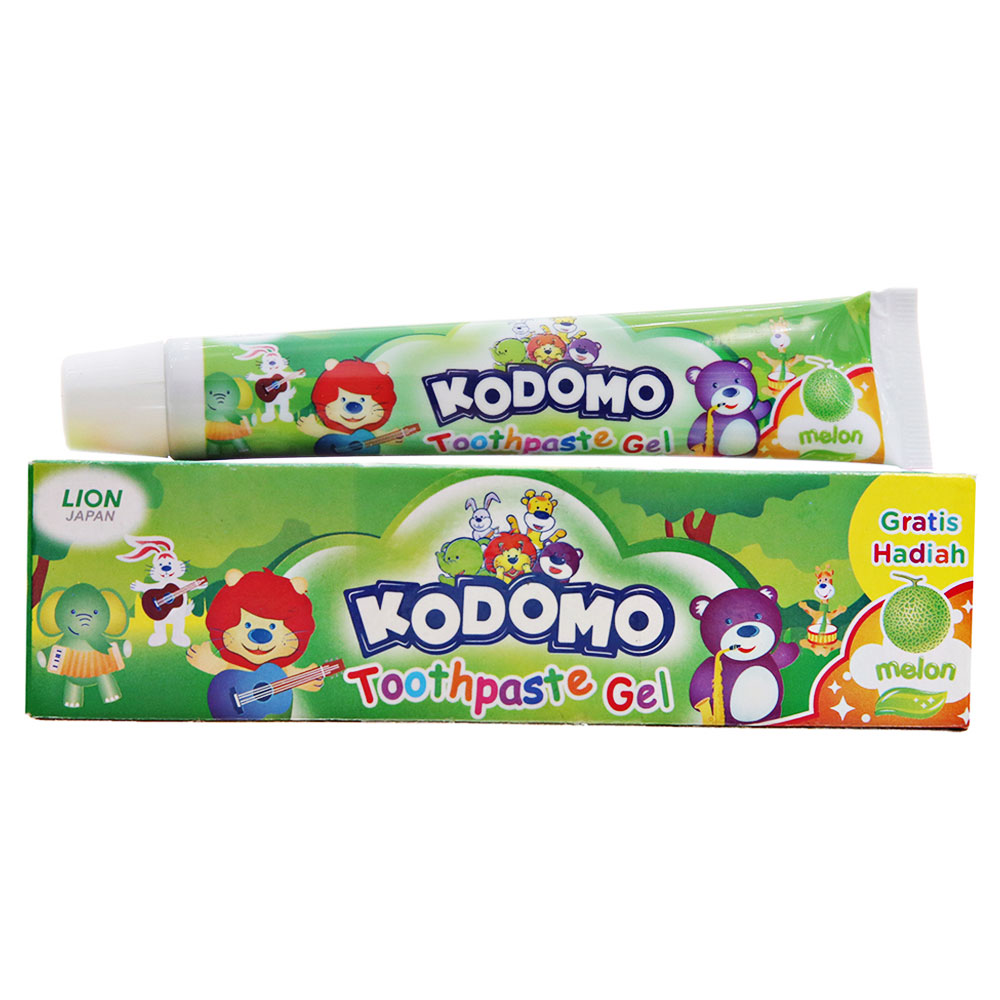Kem đánh răng Kodomo trẻ em hương dưa gang  45g