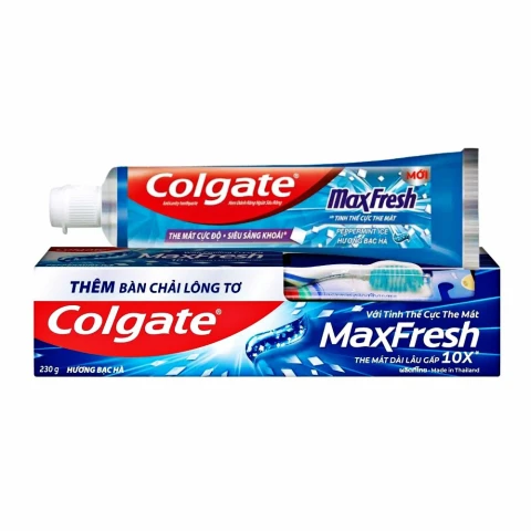 Kem đánh răng Colgate Max Fresh hương bạc hà  180g