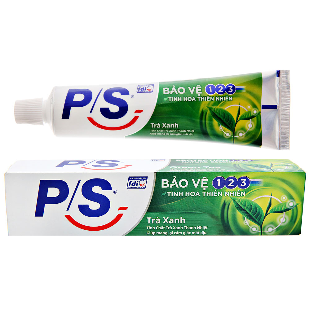 Kem đánh răng PS  Trà xanh 123 100g 