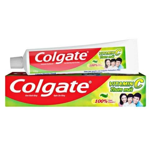 Kem đánh răng Colgate Vitamin C 170g
