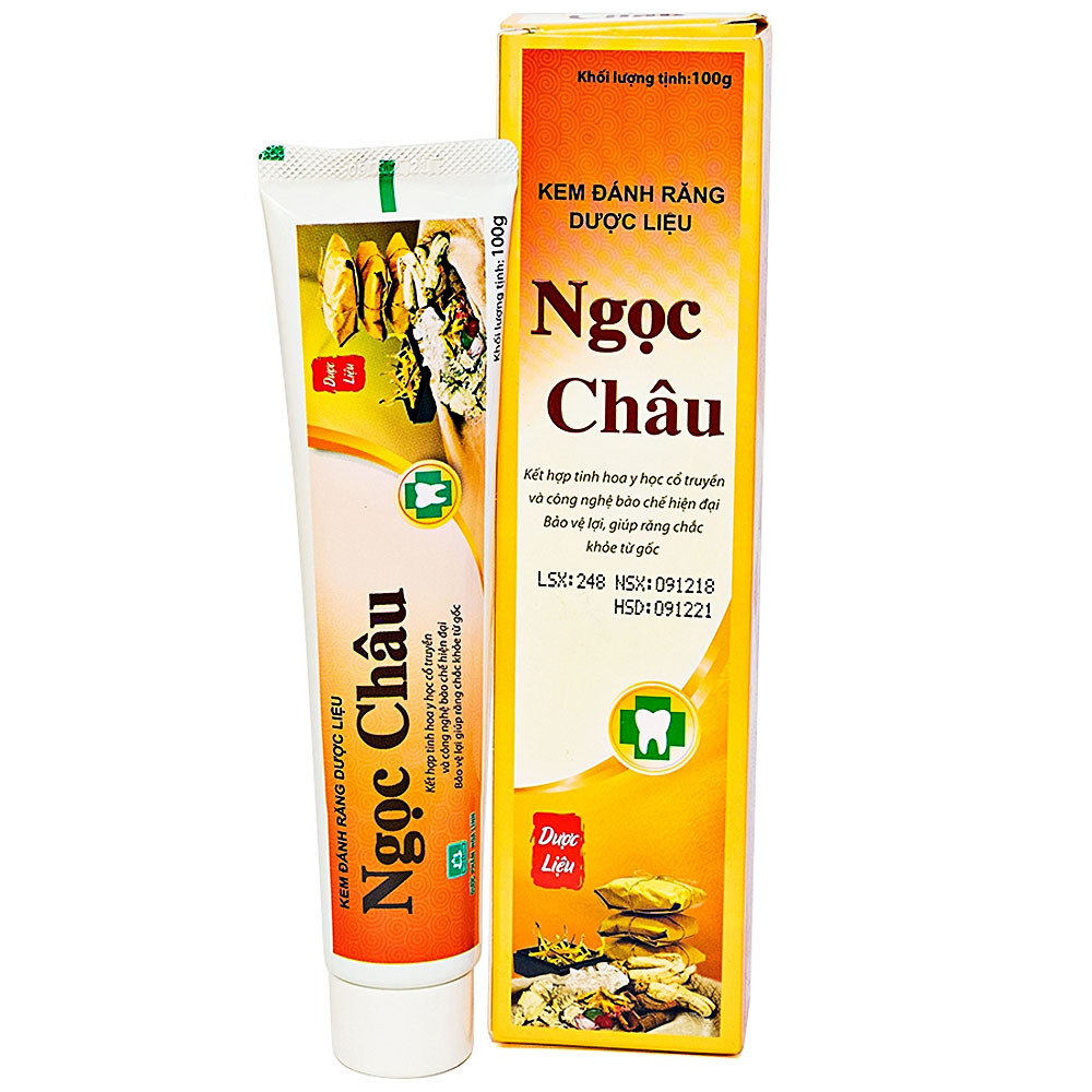 Kem đánh răng Ngọc Châu  truyền thống 100g 
